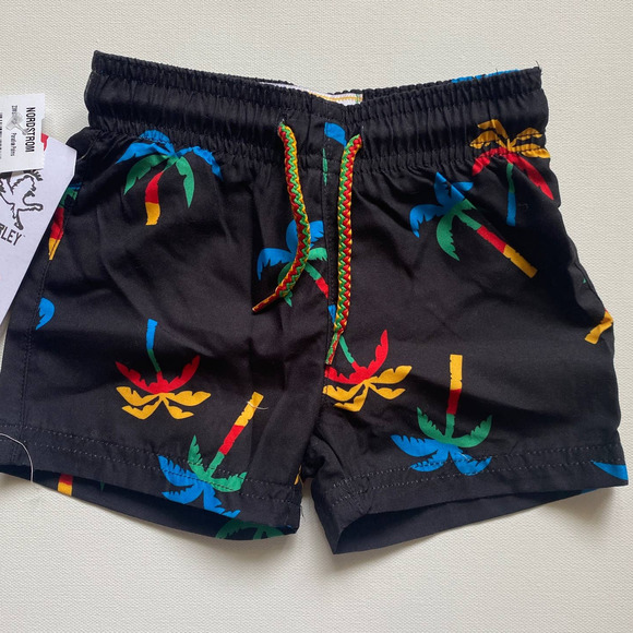 NWT Appaman x Ziggy Marley Toddler Paradise Palm Swim Trunks (Size 2T) - Picture 5 of 6